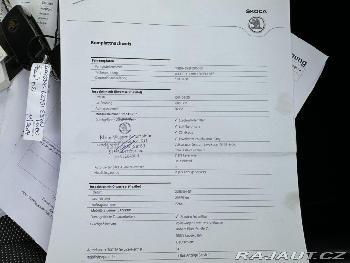 Škoda Roomster 1,2TSI 63kW NOIRE SERVISK 2014