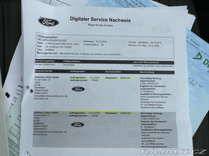 Ford C-MAX 1,5 16V 110kW TITANIUM 1. 2015
