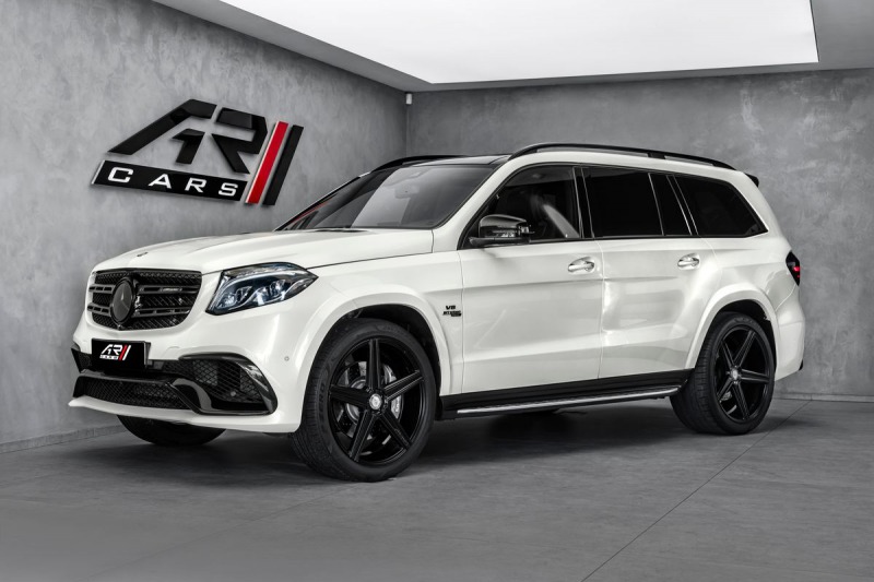 Mercedes-Benz GLS panorama, tažné, 360° kam
