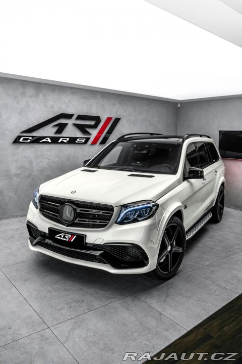 Mercedes-Benz GLS panorama, tažné, 360° kam 2017