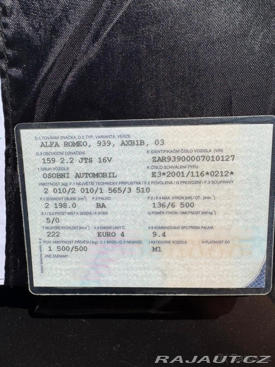 Alfa Romeo 159 2,2 2006