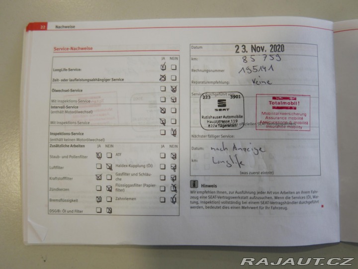 Seat Leon 2,0 FR TDI REZERVACE 2012