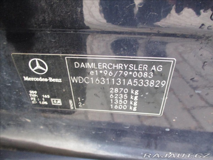 Mercedes-Benz M 2,7 CDi 120kw Final Editi 2006