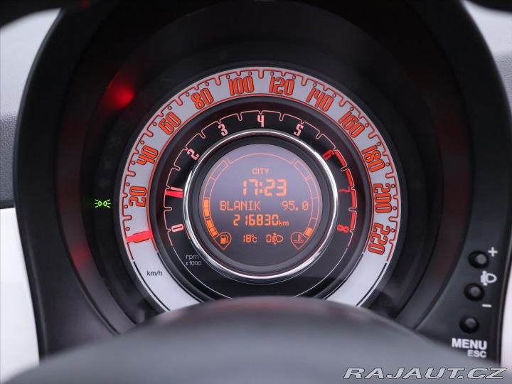 Fiat 500C 1,2 i 51kW Servisní Kniha 2010