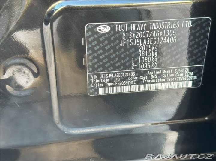 Subaru Forester 2,0 X 150PS Comfort 4x4 2014