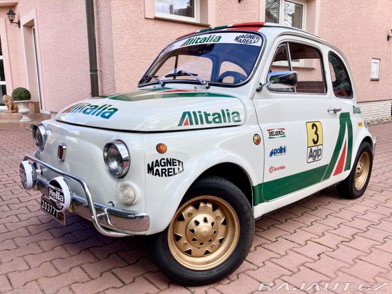 Fiat 500 110 F Alitalia rallye des