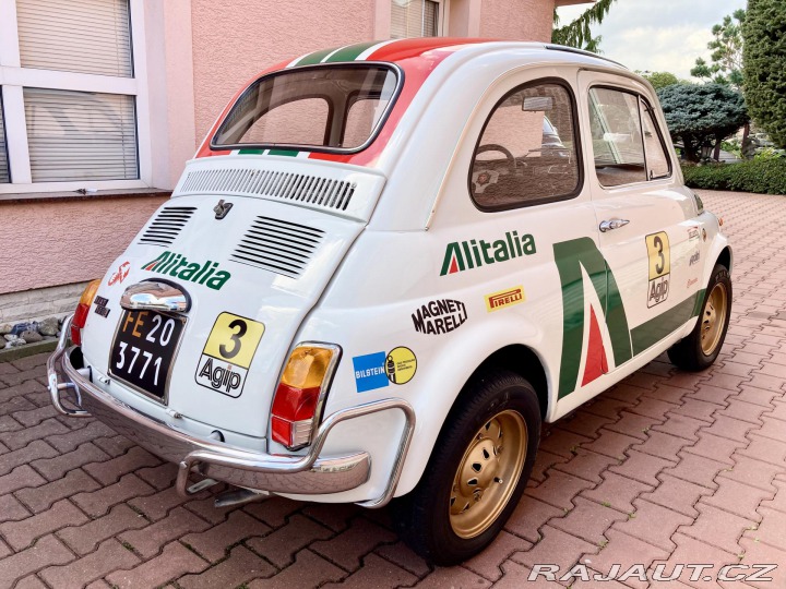 Fiat 500 110 F Alitalia rallye des 1969