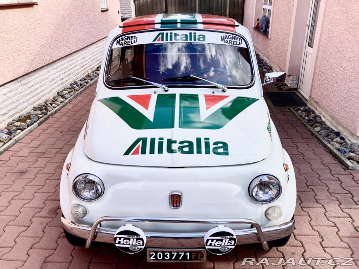 Fiat 500 110 F Alitalia rallye des 1969