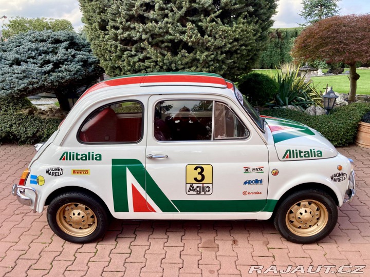 Fiat 500 110 F Alitalia rallye des 1969