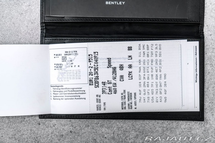 Bentley Ostatní modely Continental GT W12 Speed 2015