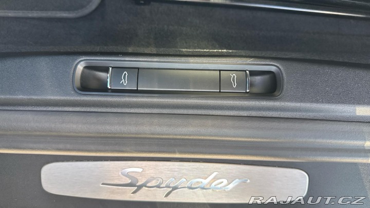 Porsche Boxster Spyder 2020