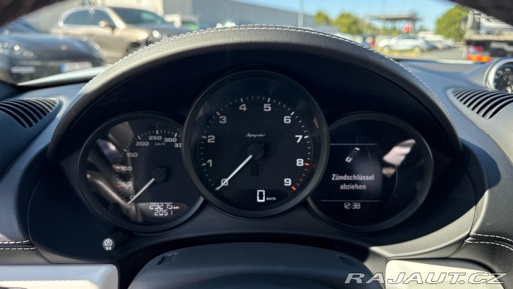 Porsche Boxster Spyder 2020