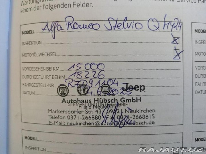 Alfa Romeo Stelvio 2.9 V6 REZERVACE 2024