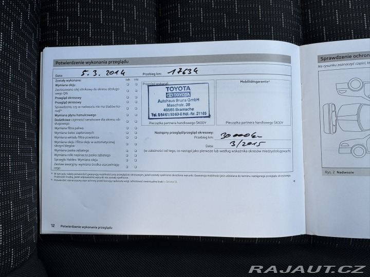 Škoda Octavia 1,4 TSI 90 KW TAŽNÉ KOLA 2013