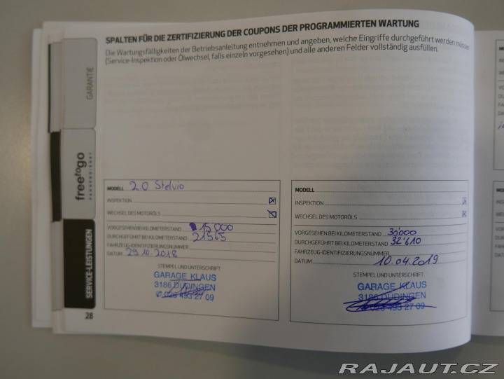 Alfa Romeo Stelvio 2,0i Turbo 280 Q4 REZERVA 2017