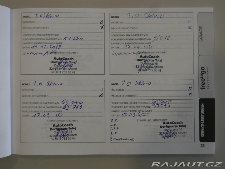 Alfa Romeo Stelvio 2,0i Turbo 280 Q4 REZERVA 2017