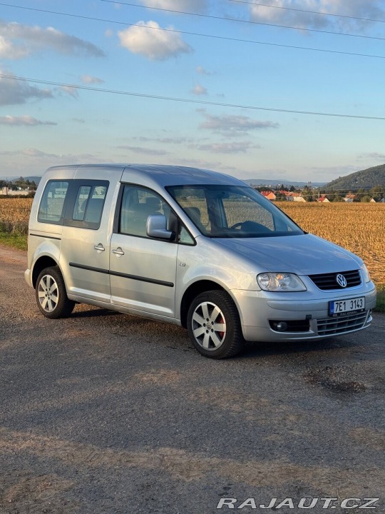Volkswagen Caddy 1,9 TDI 77kw 7 Míst 2006