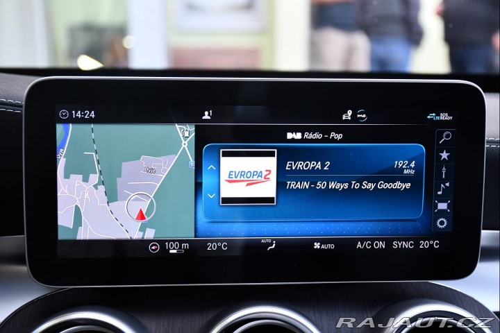 Mercedes-Benz C 300de HUD VZDUCH KERAMIKA 2019