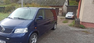 Volkswagen Transporter T5, dlouhý, 8 míst