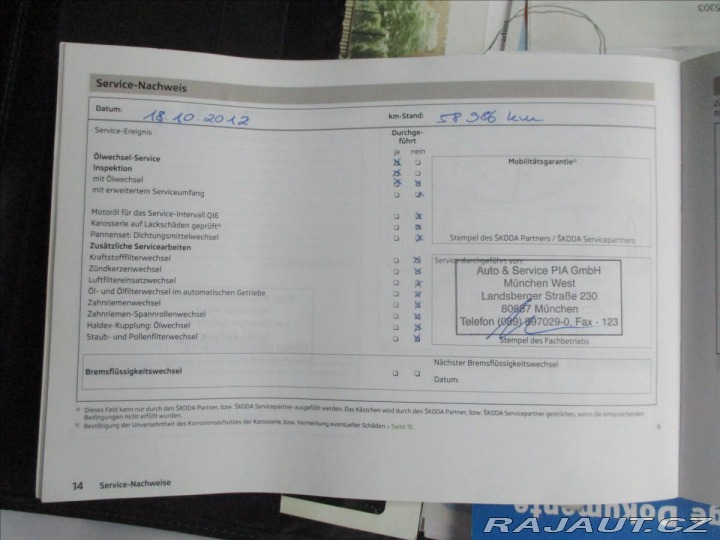 Škoda Octavia 1,6 TDi 77kw Ambiente 2ma 2010