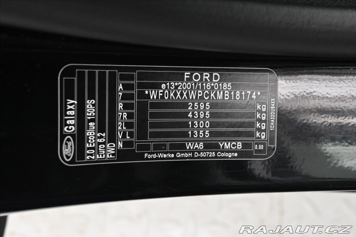 Ford Galaxy 2,0 ECOBlue 110kW TITANIU 2021
