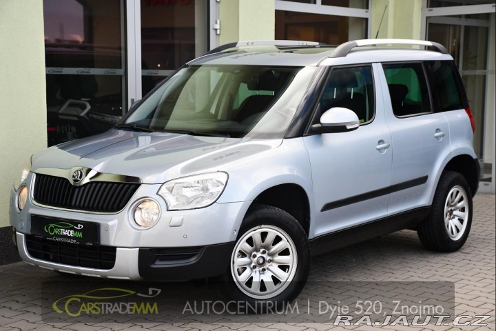 Škoda Yeti 2.0TDi DSG 4X4 TAŽNÉ PANO 2010