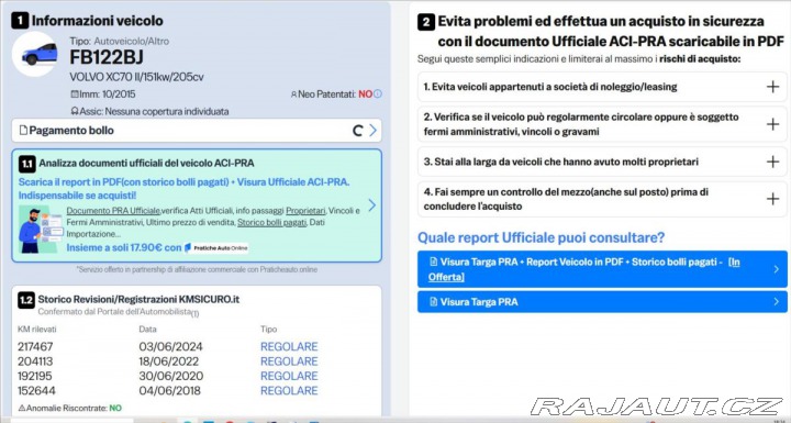 Volvo XC70 2,4 D5 SUMMUM AWD Radar X 2011