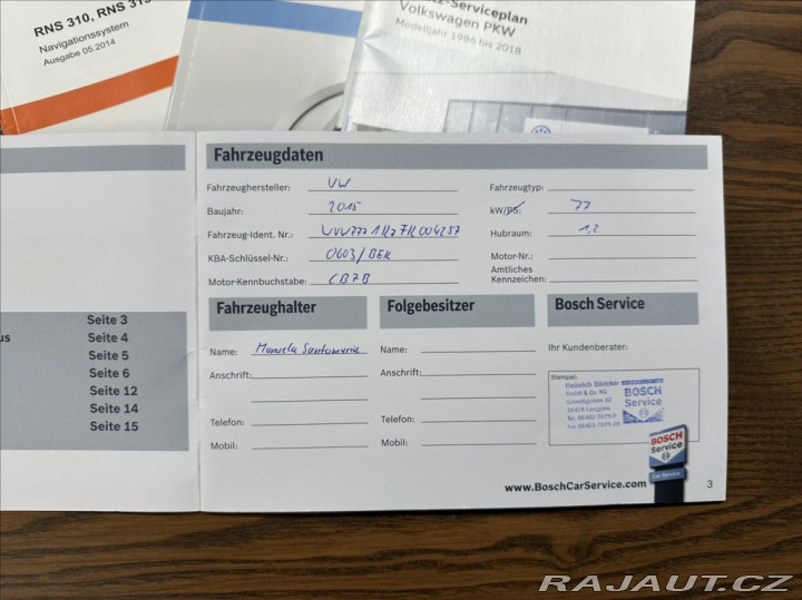 Volkswagen Golf 1,2 TSI 105PS VI Cup Cab 2015