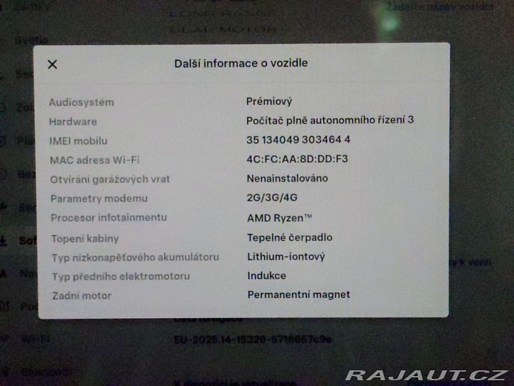 Tesla Model Y Long Range D.M 378 REZER 2023