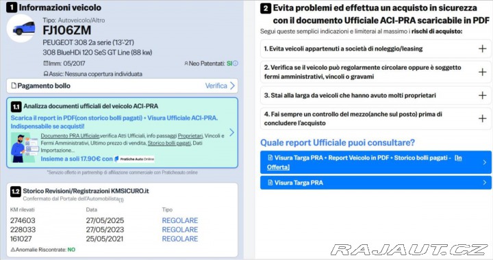 Peugeot 308 1,6 HDi 88kw Allure EURO6 2017