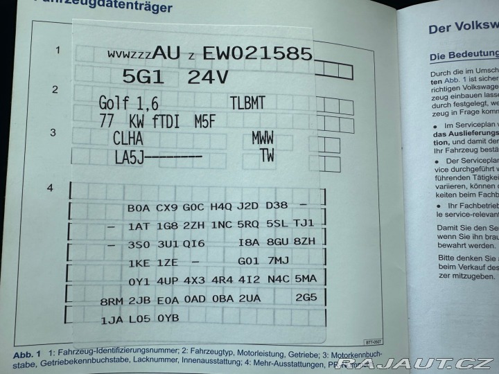 Volkswagen Golf 1.6Tdi 77kw 2013