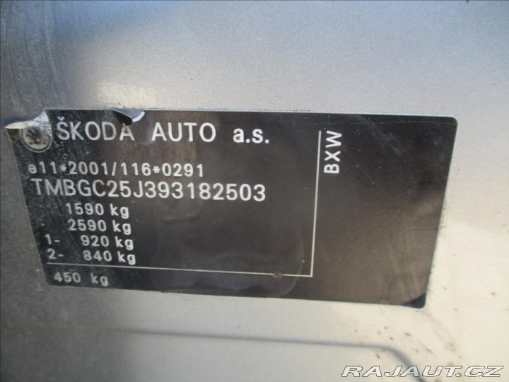Škoda Fabia 1,4 i 16V 63kw Klimatroni 2009