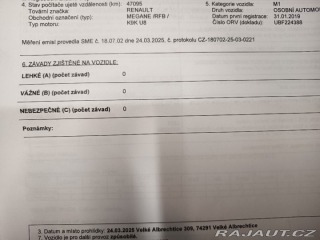 Renault Mégane 1,5DCi Intens ČR 2019