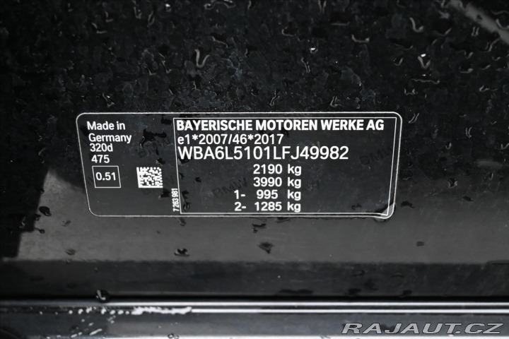 BMW 3 2,0 320d 140 kW AT8 Záruk 2020