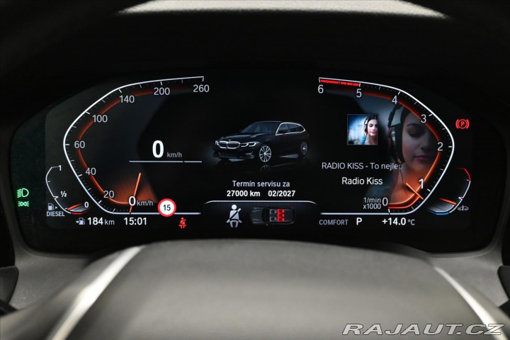 BMW 3 2,0 320d 140 kW AT8 Záruk 2020