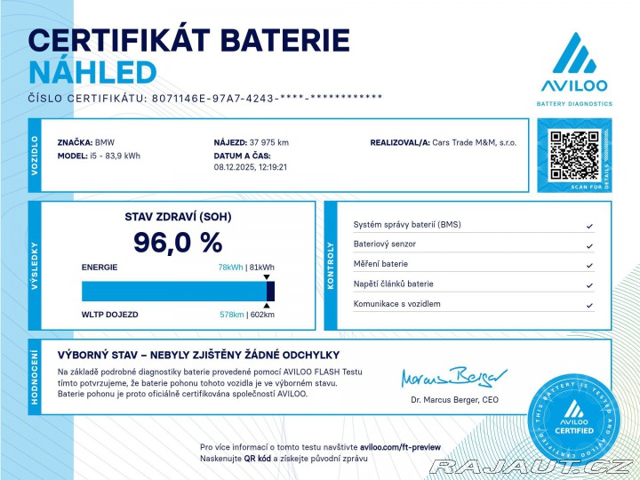 BMW i5 xDrive40 MSPORT B&W T 2024