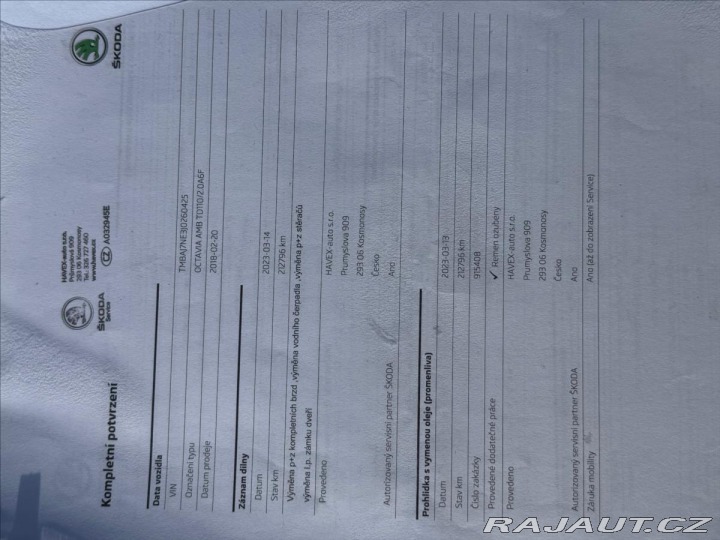 Škoda Octavia 2,0 TDi DSG LED*D.Klima*N 2018