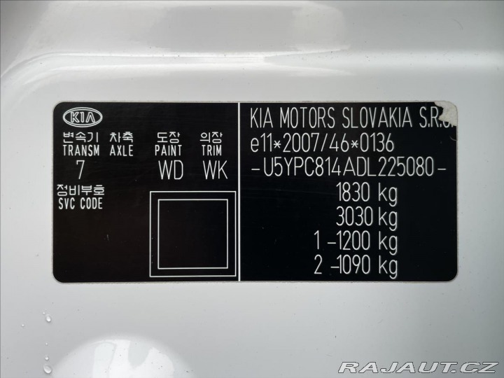 Kia Sportage 1,6 i 99kW D.Klima*4x Vyh 2012