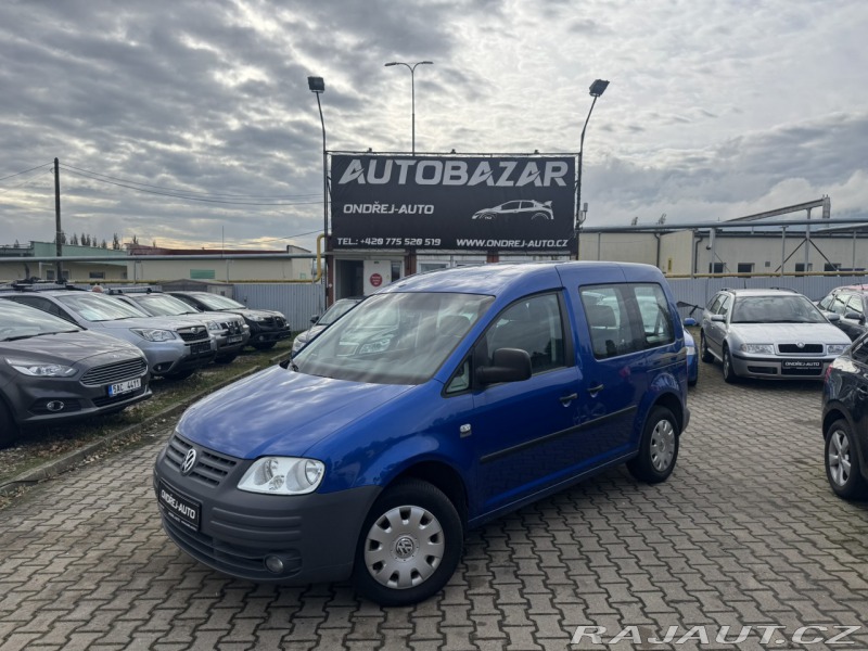 Volkswagen Caddy 1,9 TDI 77KW 1 MAJ 7 MÍST