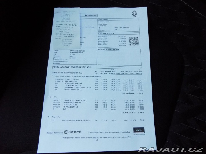 Renault Captur 1.3TCe/LIMITED/1.Maj.ČR/A 2019