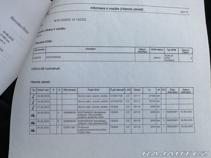 Mercedes-Benz S S400d 243kW LONG AMG 4MAT 2022