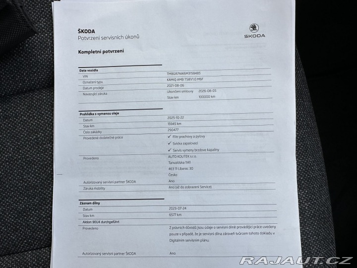 Škoda Kamiq 1,0TSI 81KW CLEVER ZÁRUKA 2021