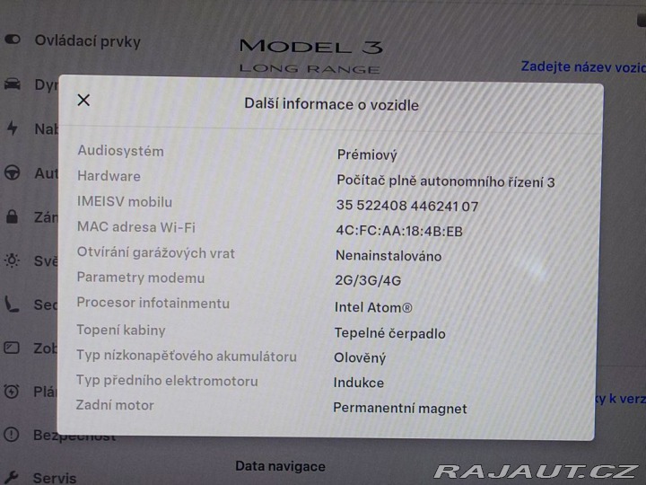 Tesla Model 3 Dual Motor 366kW - EAP SO 2021