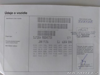 Škoda Roomster 1.4 16V STYLE ČR,SERVISKA 2008