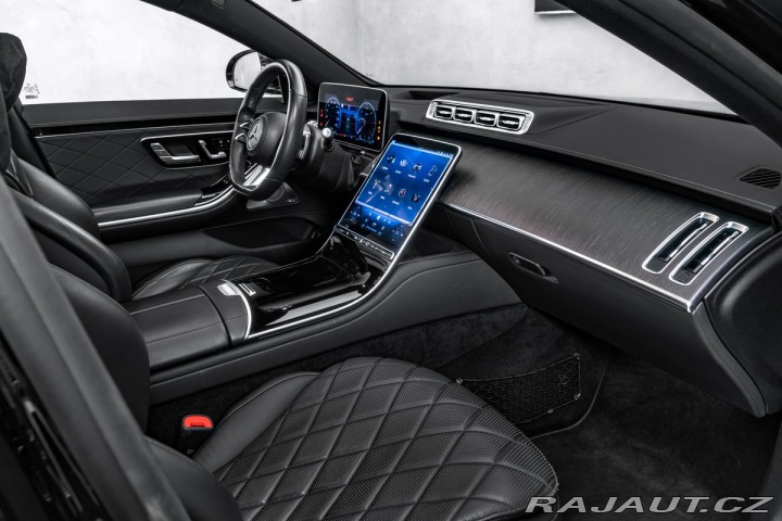 Mercedes-Benz S 4Matic AMG, hud, masáže, 2021