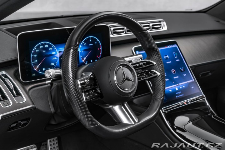 Mercedes-Benz S 4Matic AMG, hud, masáže, 1800