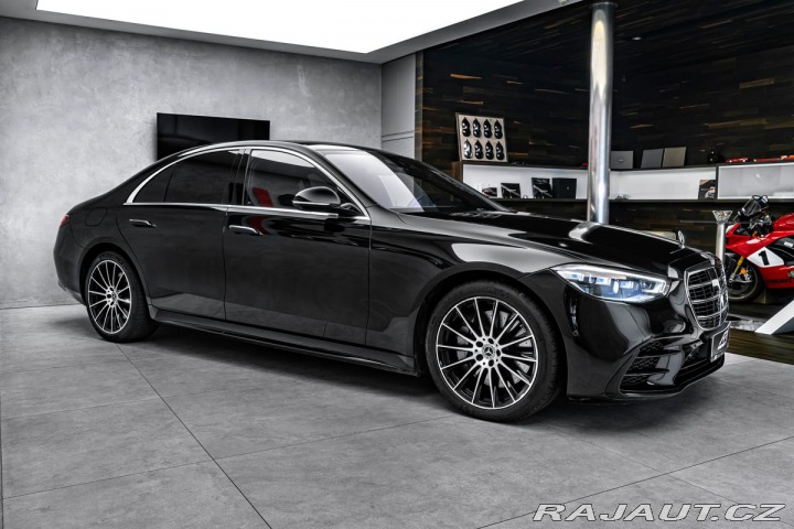 Mercedes-Benz S 4Matic AMG, hud, masáže, 2021