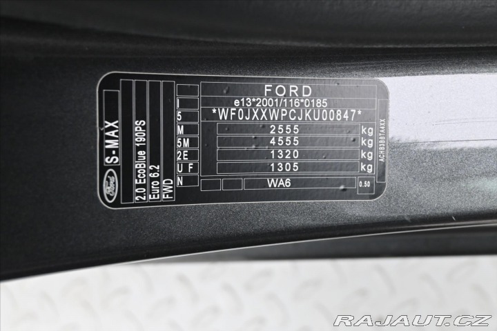 Ford S-MAX 2,0 EcoBlue 140 kW AT8 Zá 2020