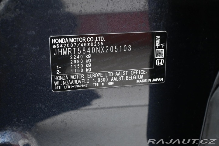 Honda CR-V 2,0 i e:HEV 2WD 135 kW EL 2022