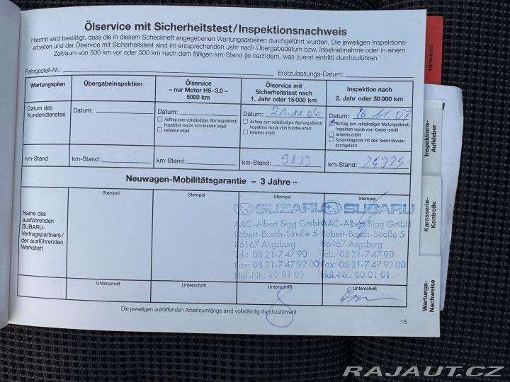 Subaru Forester AUTOMAT 4X4 2,0i 116 KW 2005